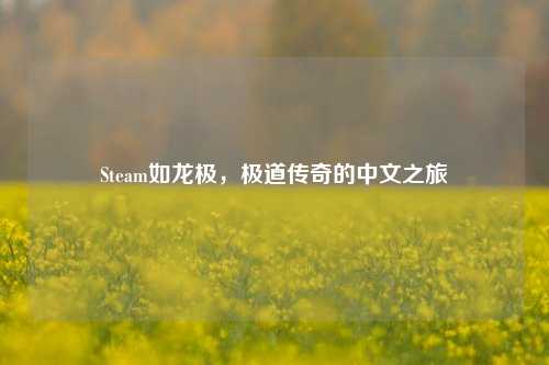 Steam如龙极,极道传奇的中文之旅