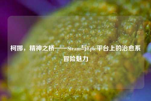柯娜,精神之桥——Steam与Epic平台上的治愈系冒险魅力